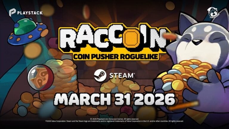 RACCOIN: Coin Pusher Roguelike vyjde na PC koncem března