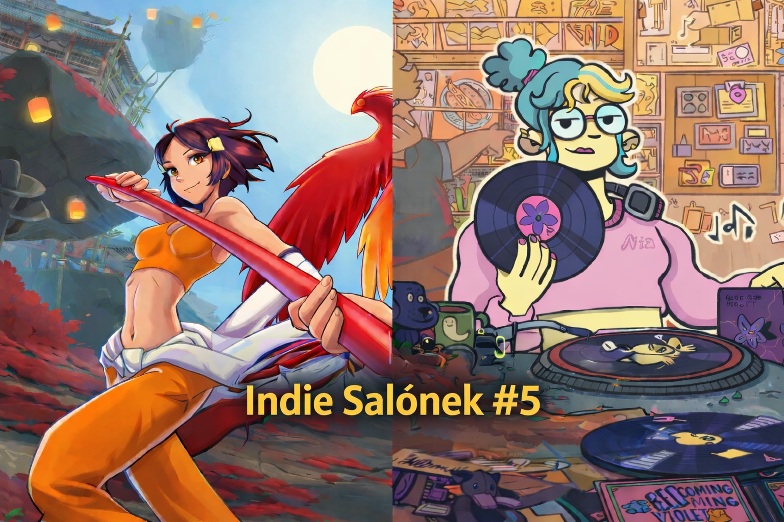 Indie Salónek - Akční plošinovka Akatori a cozy prodávaní Lpíček ve Wax Heads # 5