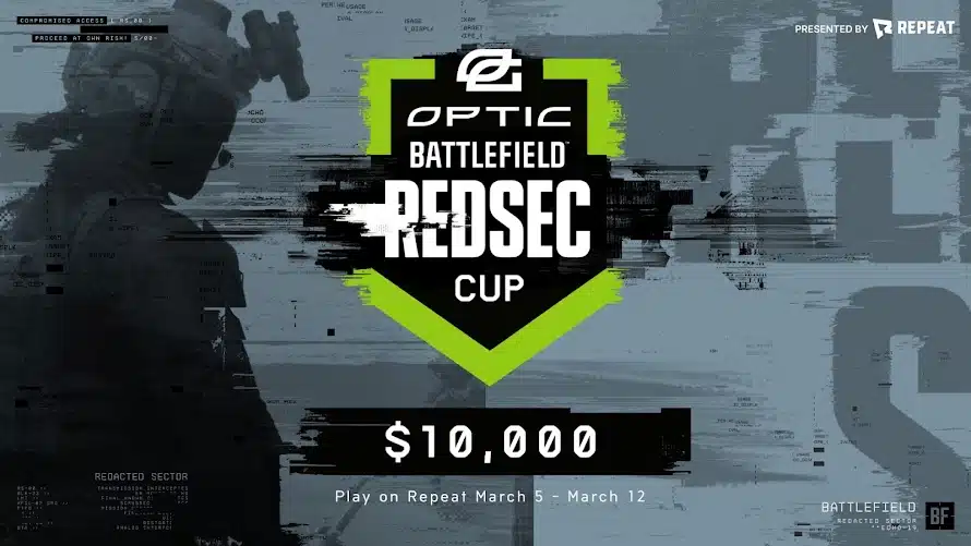 OpTic Gaming představuje $10,000 Battlefield REDSEC Cup pro hráče všech úrovní