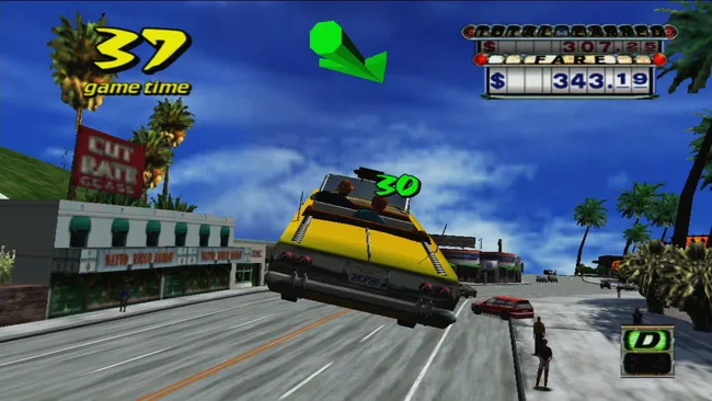 Fanoušek otevřel město z Crazy Taxi v prohlížeči. Arkádovou klasiku lze nově prozkoumat bez časového limitu