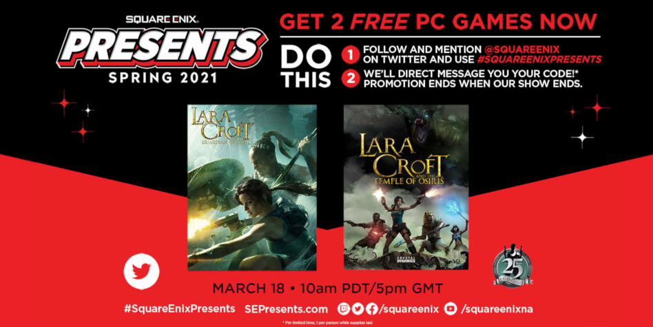 SQUARE ENIX PRESENTS: digitální show plné premiér