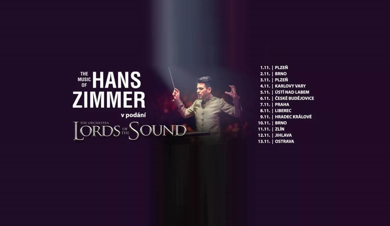 V listopadu vystupuje LORDS OF THE SOUND s programem The Music of Hans Zimmer