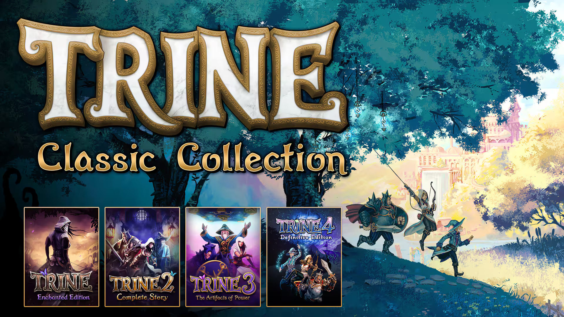 Epic Games Store rozdává Trine Classic Collection zdarma